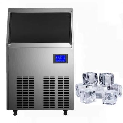 China 70kg/24H Commercial Ice Maker Machine Stainless Steel Commercial Automatic Ice Maker For Bar Restaurant Home Supermarket for sale