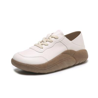 China New Trend Color Matching Thick Bottom Cushioning Increases Leg Length All-match Breathable Wear-resistant Women's Sports Casual Shoes for sale