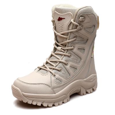 China Men's and women's round outdoor Martin boots high-top lace-up boots increasing leisure cross-country non-slip thick bottom sports for sale