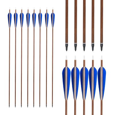 China 100% Pure Carbon Arrows Archery Durable ID6.2mm 31