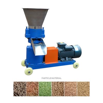 China Animal Feed Production Pellets Farming Pelletizer Household Small Fish Chicken Pig Poultry 220V Animal Feed Pellet Processing Machinery for sale