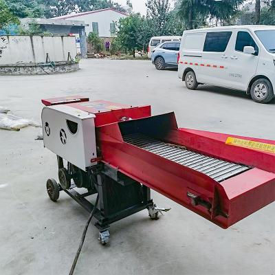 China Farms 2021 Hot Sale Automatic Chaff Cutter Machine Automatic Poultry Feed Factory Direct Selling Machine for sale