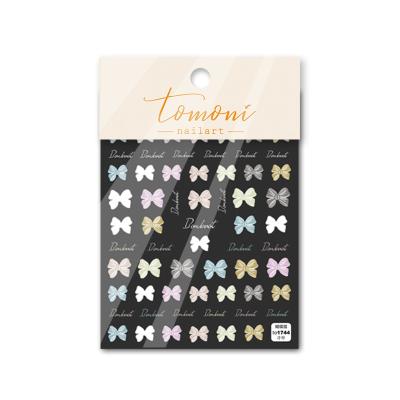 China Easy Apply Nail Art Sticker Flowers Mini 5D Emboss Sticker New Tomoni Bow Adhesive Fruit Stickers For Nail Art for sale