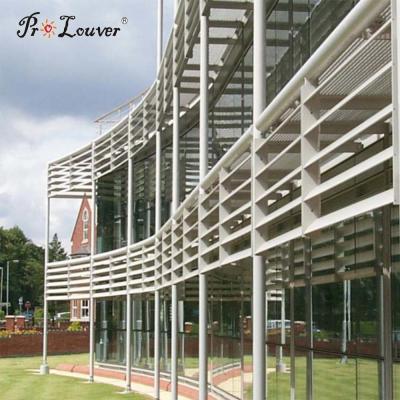 China China wholesale Aerofoil fixed sun louver screen,Exterior Aerofoil screen for sale