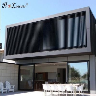 China Decorative Aluminum Aerofoil Louver Screen Used for Sun Shade for sale