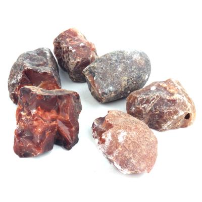 China Wholesale Natural Raw Red Agate Crystal Loose Rough Gemstone China Red Rock Carnelian For Crystal Craft for sale