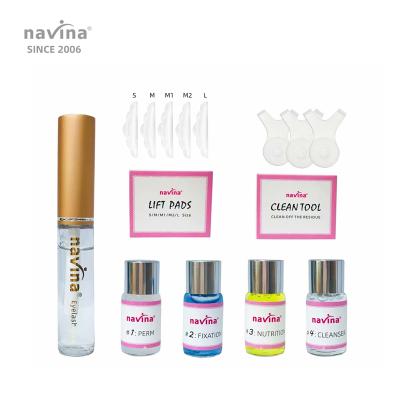 China professional navina eyelash kit 2021 makeup tools false eyelash kit with private label and factory wholesale price FZP-TJM-TJ0701 for sale