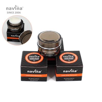 China Navina Cream Wick Glue Cream Remover For Eyelash Extension Glue Remove 5g/bottle for sale