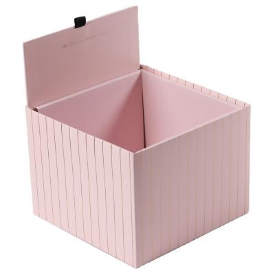 China Disposable Foldable Elegant Paper Box Flower Packaging And Gift Box Box for sale