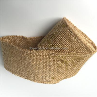 China Plain Raw Jute Importer In China Product Hessian Hessian Roll Ribbon for sale