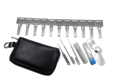 China One piece tinfoil no needle lock quick open tool ( 11 pieces) Locksmith Tool Set for sale