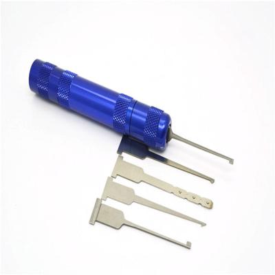 China Professional Car Locksmith Tools Set 6pieces Manual Tools Unlocking Lock Pick Set for sale