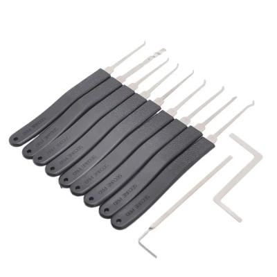 Chine 9 Accessoires de serrurerie recommandés pour les serrures combinées: kit d'outils de serrure, ensemble d'outils de serrure, dispositif de serrure de porte à vendre