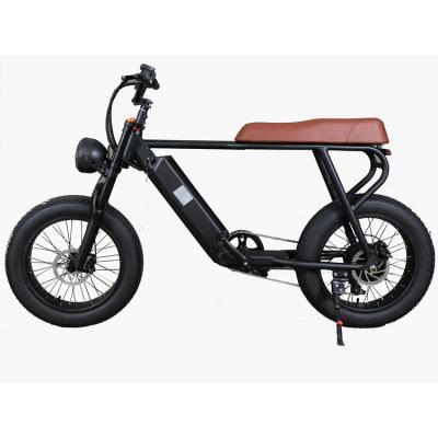 China Aluminum alloy 20 inch ebike 500w/1000w electric beach bike bicycle road bike for country cross for sale