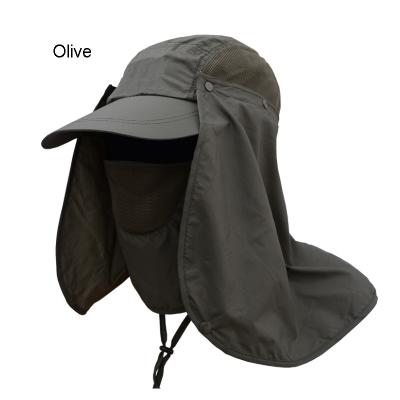 China Outdoor activities wholesale price polyester material soft hat outdoor sports protection hat jungle fishing mountaineering UV hat for sale