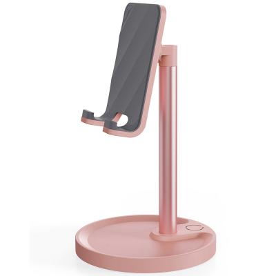 China Universal Adjustable Foldable Metal Foldable Tablet Desk Mobile Phone Stand Aluminum Folding Stand for sale