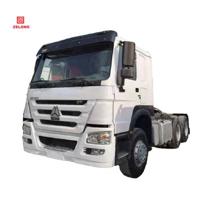 China Low Price 371ph Used Truck Tractor 6X4 From China Supplier 6 - 8L for sale