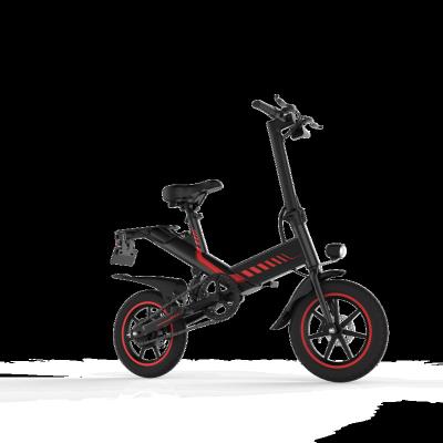 China Aluminum alloy electric bikes floding push walking electric bike e bike 350w 36v removable cycle 14inch battery for sale