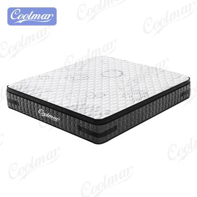 China Coolmar Hypoallergenic Bedroom Sleep Bed Memory Foam Full Size Pocket Box Spring for Hotel for sale