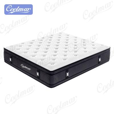 China 100% Hypoallergenic Coolmar OEM/Modern Single Hotel Single Bed Normal White Mattresses ODM Mattress Double for sale