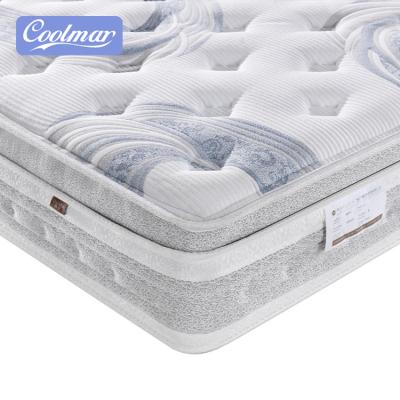 China Hypoallergenic Popular Style 26cm Mattress Vacuum Roll Up Pocket Spring Mattress In A Box for sale