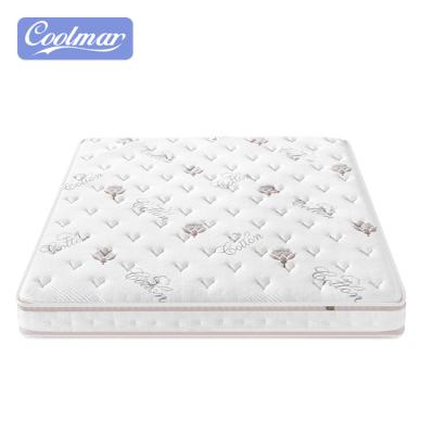 China Hypoallergenic Spring Hotel Bed Mattress In A Box Modern Manufacturer Euro Top Medium Company Rolled Pocket Spring Home Furniture for sale