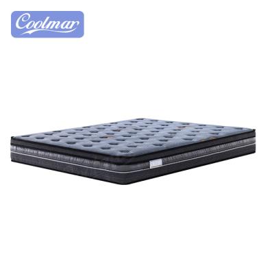 China Wholesales Hypoallergenic Pocket Box Spring With Cooling Gel Memory Foam Pillow Top for sale