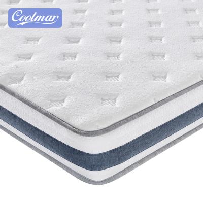 China Hypoallergenic Affordable Pillow Pocket Spring Foam Bed Top Mattress with Tencel Knitting Fabric for sale