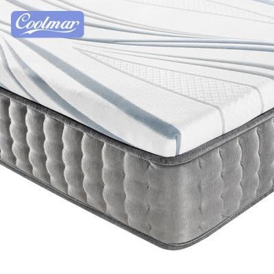 China Hypoallergenic Pillow Top Mattress Large Memory Foam Pocket Spring Bed Mattress Case for sale