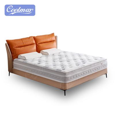 China Hypoallergenic King Size Knitted Fabric Bonnell Box Spring Wadding Mattress In A Box for sale