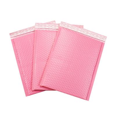 China Wholesale Color Bubble Mailers 6X10 Inch Pink Poly Bubble Mailer Waterproof Padded Mailer Mailers for sale