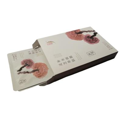 China Recycled Materials Wholesale Luxury White Cosmetic Packaging Paper Box Face Mask Boxes for sale