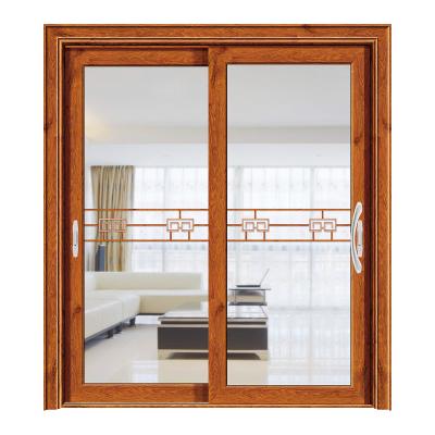 China Windproof Modern Designs Made Of China Styles French Dimensions Solid Wood Aluminum Clad Wood Casement Windows for sale