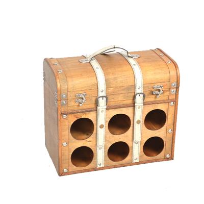 China Traditional Handcrafted Antique Wine Rack Wooden Worktop Wooden Wine Bottle for sale