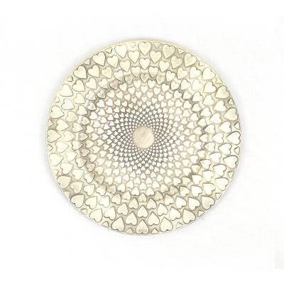 China Sustainable Practical Wedding Charger Decorative Plastic Dish Wedding Dishes for sale