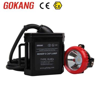 China KL6Ex high quality ATEX mining headlamp, ABS coal mining headlights, underground rechargeable led miner light for sale