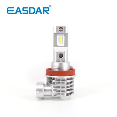 China Car lighting quick installation all in one auto headlight M4-H8 H11 H16 20W fanless 3200LM led headlight bulb for sale