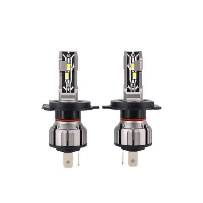 China Car Lighting All In One LED Fog Lights E2 H4 HB2 9003 18W 4000LM 6000K 2500K Headlights Auto Accessories Fanless Car Led Fog Lamp Bulbs for sale