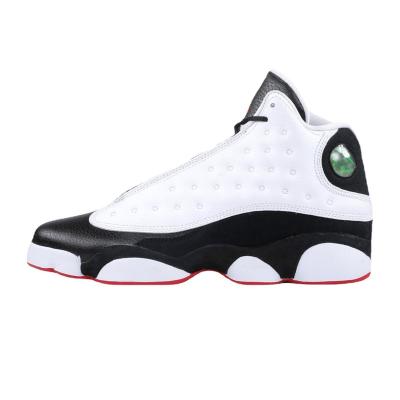 China 2022 Retro Anti-Smell Brand Sneakers Mens Basketball Shoes 13s aj Flint Black Cat Hyper Royal Red Bred Chicago Mens 13 Sneakers for sale