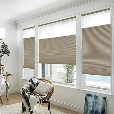 China Modern Bead Rope Control Thermal Insulation Honeycomb Blinds Day And Night Noise Reduction Shading To Protect Privacy for sale