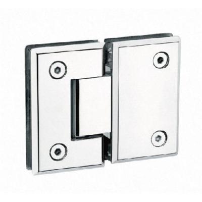 China Upon turning door 25the door will close automatically Padia PDY-B111 Square Bevel edge180 Degree Stainless Steel  bathroom hinges for 0.8-1m Wide8-12mm Thicktoughened Glass for sale