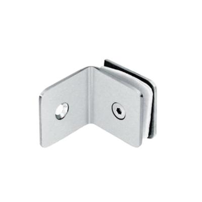 China Modern Factory Price Padia PDY-E502 OEM ODM Square Bright 90 Degree Silver Heavy Duty Glass Door Single Glass Hinge for sale