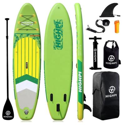 China ALL AROUND 2022 Amazon Best Inflatable Hot Pineapple Green Sip Paddle Board for sale