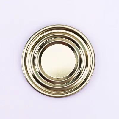 China Non Flip New Arrival 401 99mm Aluminum Custom Push-In Lids For Protein Powder Custom Jar Jar Lids for sale