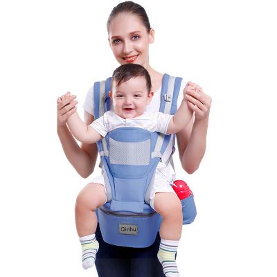 China Carry Baby Qinhu Baby Carrier 2020 Multifunctional Can Be Customized Comfortable Kangaroo Sling Backpack Hipseat Factory Direct Sale for sale