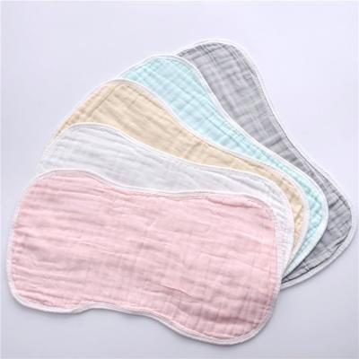 China Modern Custom Organic Cotton Soft Baby Bibs and Newborn Baby Boy Burp Cloths Muslin for sale