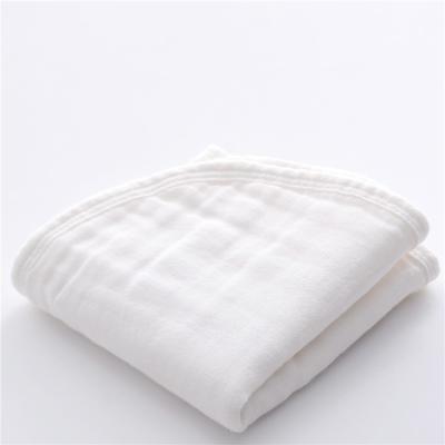 China Factory wholesale new design modern soft organic cotton baby burp cloth and white burp cloth muslin for sale