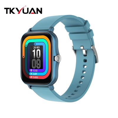 China Touch Screen Smartwatch with Blood Pressure and Heart Rate Waterproof Step Counter Stainless Smart Watch for sale