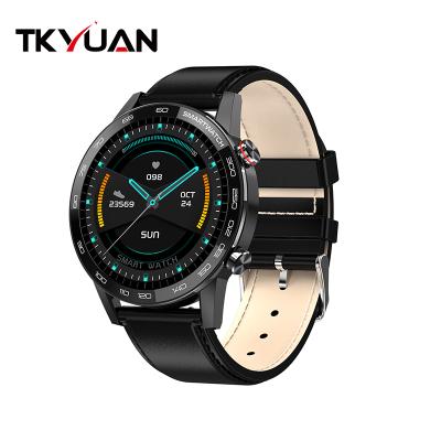 China L16 Touch Screen Smart Watch Ecg Ip68 Sport Smartwatch Heart Rate Blood Pressure Blood Oxygen Music Control Watch for sale