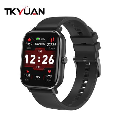 China 2020 New Arrivals Touch Screen Smart Watch T500 BT Call Heart Rate Blood Pressure Wrist Smartwatch for sale